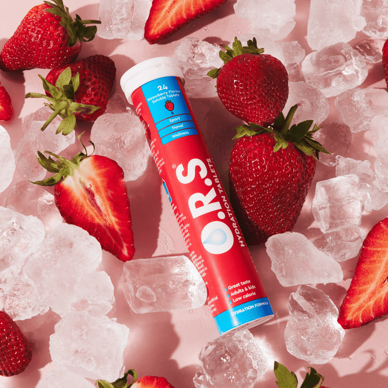 ORS Hydration Strawberry 24 Effervescent Tablets