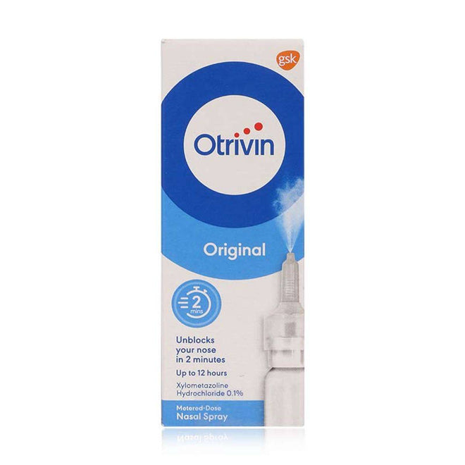Otrivin 0.1% Nasal Spray Adult 10ml