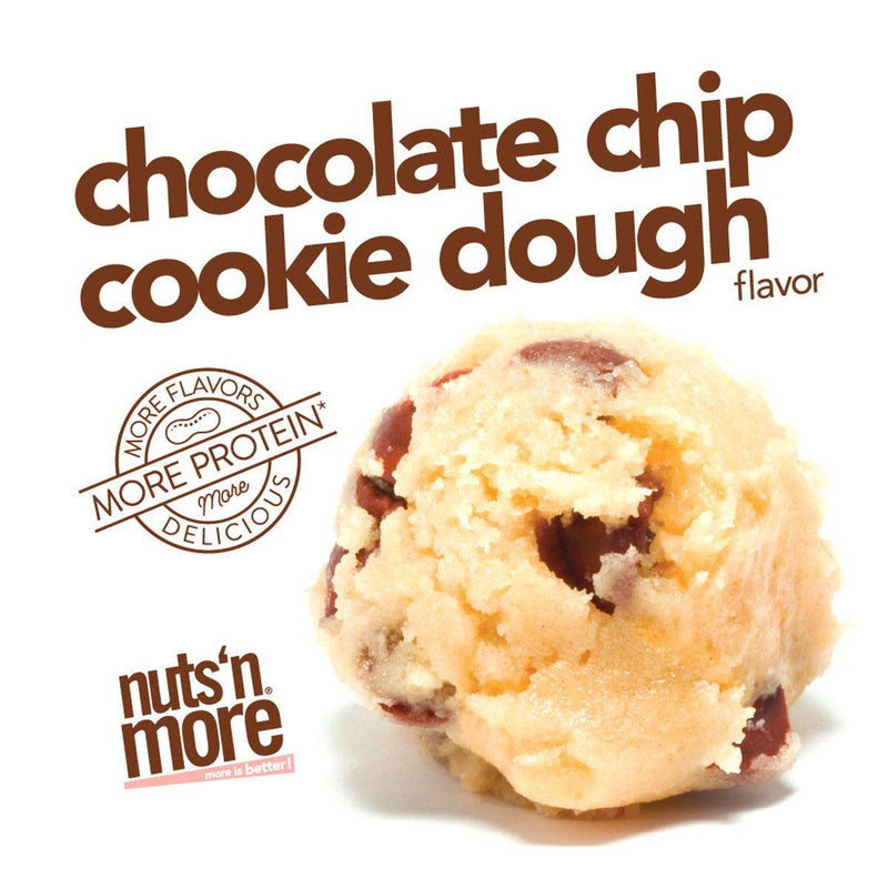 Nuts 'N More Protein Peanut Butter Spread Chocolate Chip Cookie Dough 429g