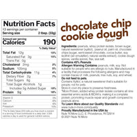Nuts 'N More Protein Peanut Butter Spread Chocolate Chip Cookie Dough 429g