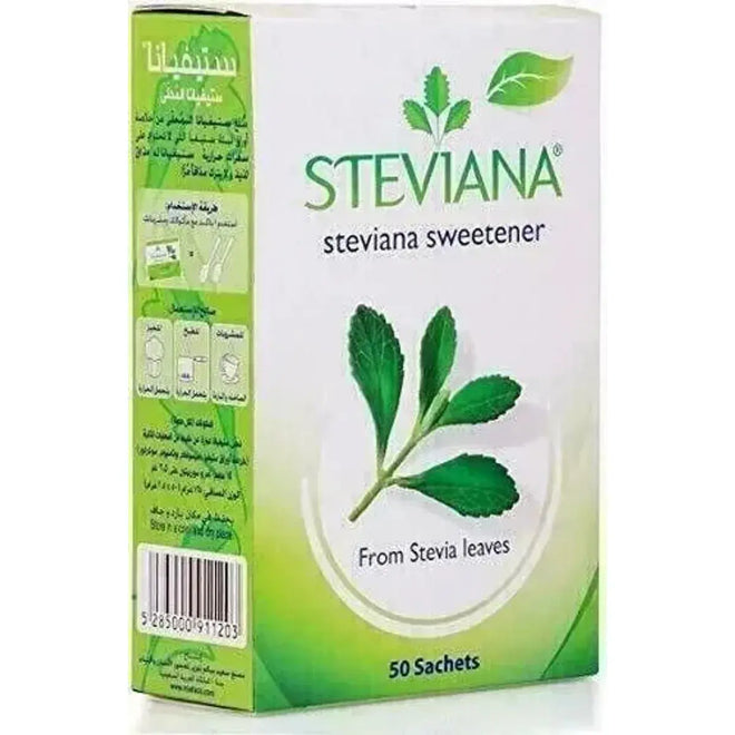Steviana Natural Sweetener 50 Sachets