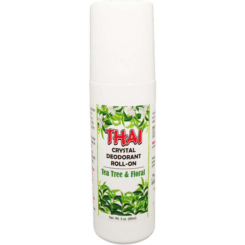 Thai Crystal Deodorant Roll On Tea Tree & Floral 90ml