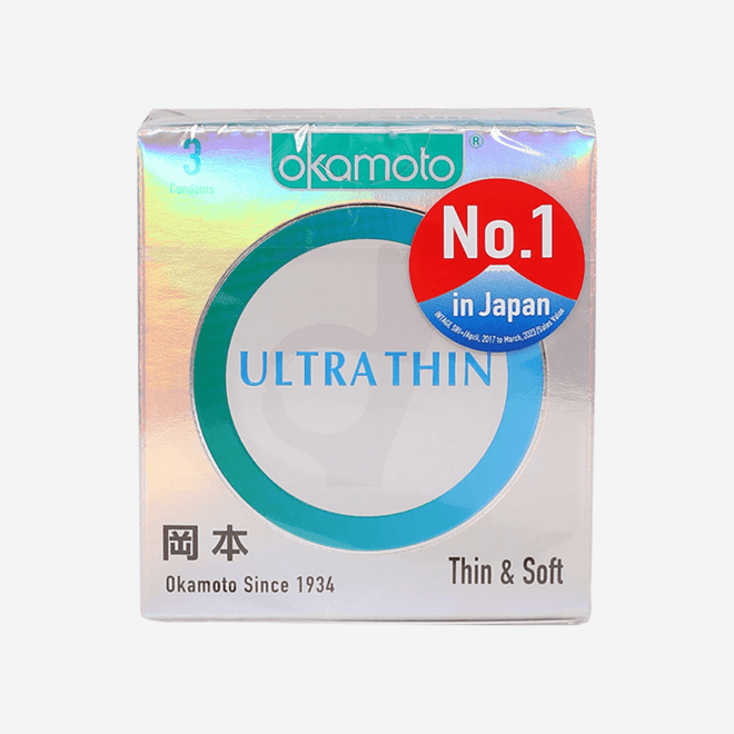 OKamoto OK Series Condom Ultra Thin 3 Pack