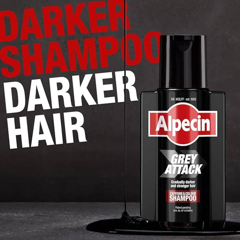 Alpecin Grey Attack Caffeine & Colour Shampoo 200ml