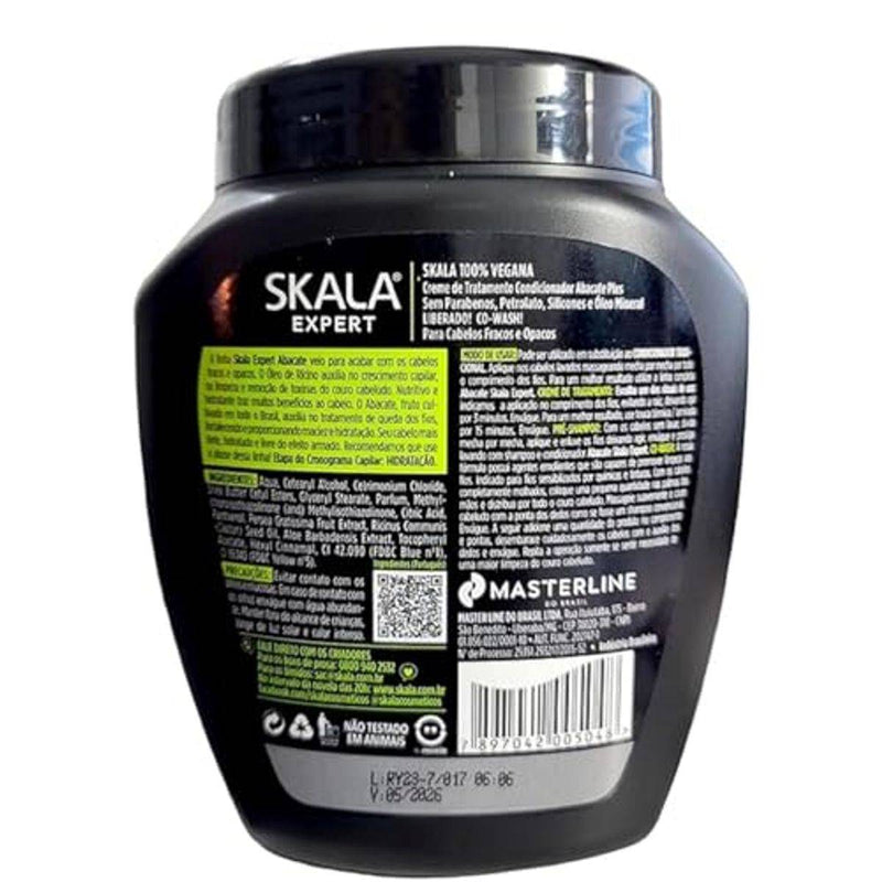 Skala Expert Bomba de Vitaminas Hair Cream Treatment Avocado 1kg