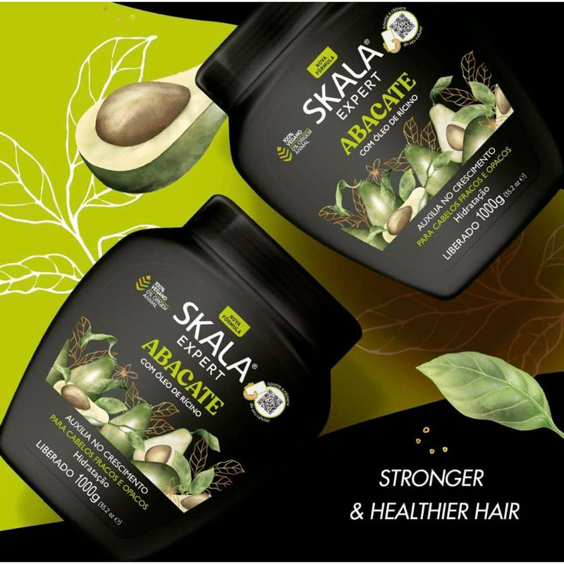 Skala Expert Bomba de Vitaminas Hair Cream Treatment Avocado 1kg