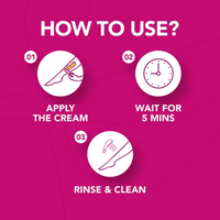 Nair Hair Removal Cream Rose 110g