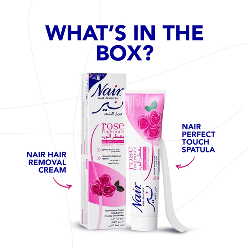 Nair Hair Removal Cream Rose 110g