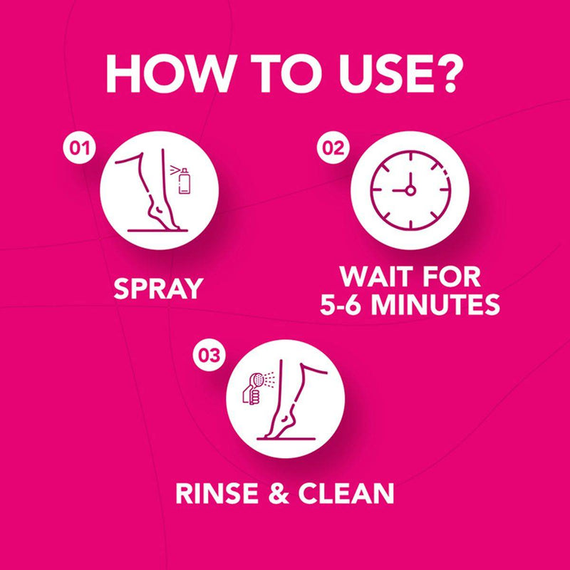 Nair Hair Removal Spray Lemon 200ml