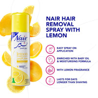 Nair Hair Removal Spray Lemon 200ml