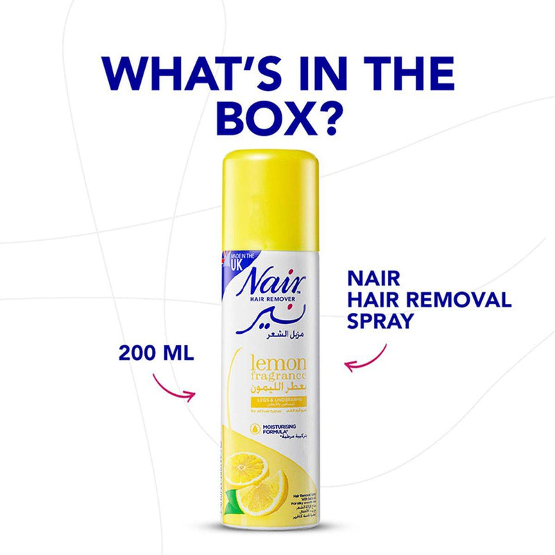 Nair Hair Removal Spray Lemon 200ml