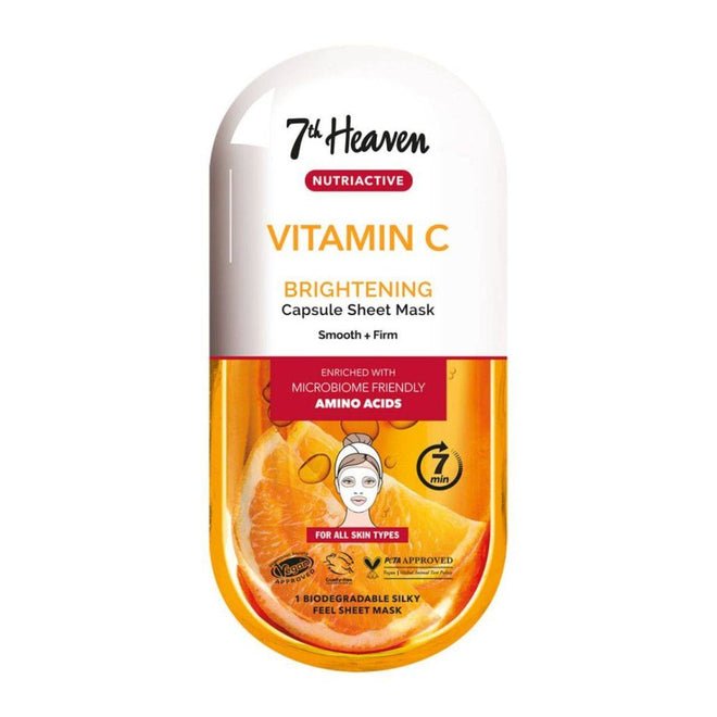 7th Heaven Nutriactive Vitamin C Capsule Sheet Mask