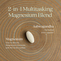 New Chapter Magnesium + Ashwagandha 30 Tablets