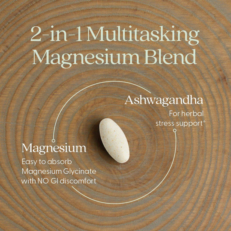 New Chapter Magnesium + Ashwagandha 30 Tablets