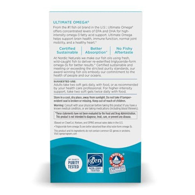 Nordic Naturals Ultimate Omega 60 Capsules