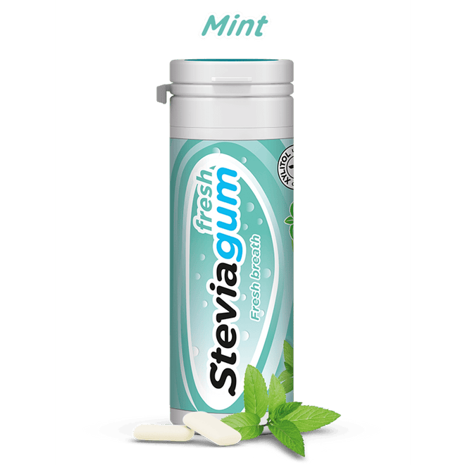Steviagum Fresh Chewing Gum Spearmint 30g
