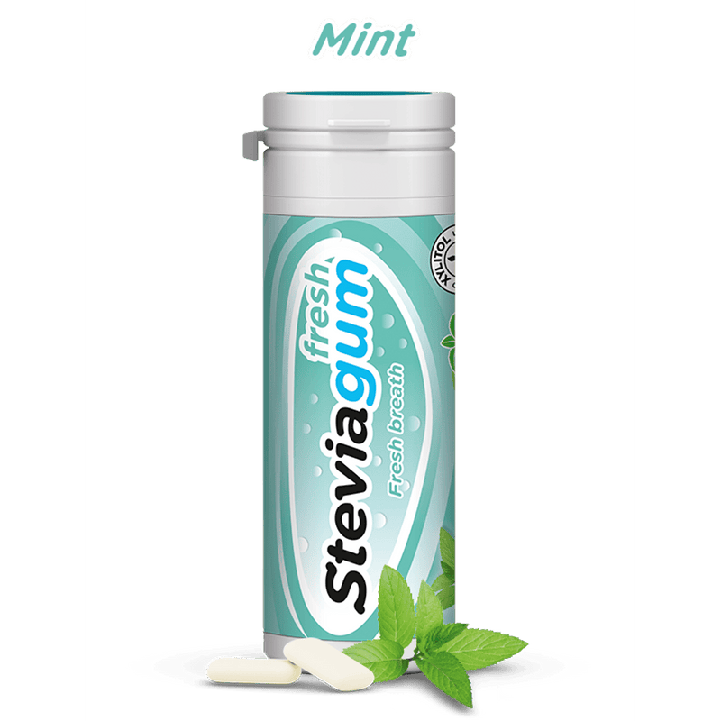 Steviagum Fresh Chewing Gum Spearmint 30g