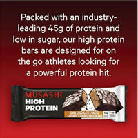 Musashi High Protein Bar Dark Salted Caramel 90g