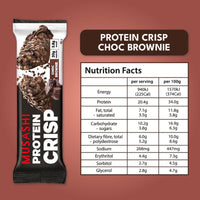 Musashi Protein Crisp Choc Brownie 60g