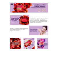 Lux Bar Soap Romantic Hibiscus 120g
