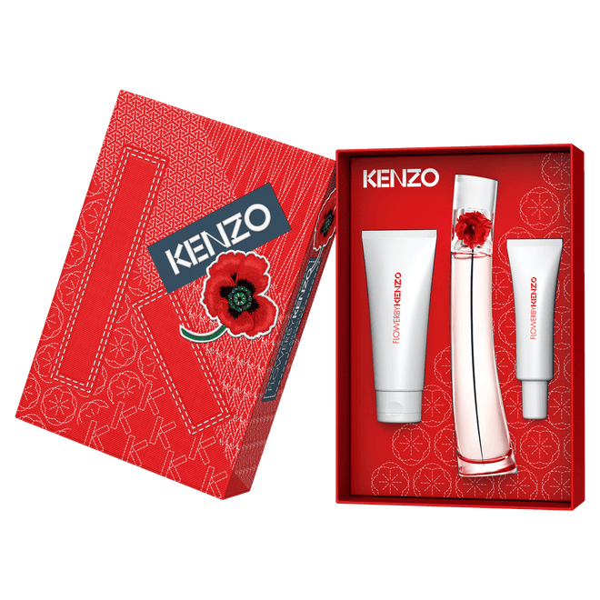 Kenzo Flower By Kenzo L'Absolue (W) Set EDP 50ml + Body Cream 75ml + EDP Hand And Nail Cream 20ml