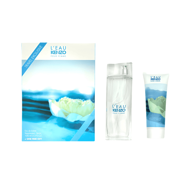 Kenzo L'eau Kenzo Pour Femme (W) Set EDT 100ml + Moisturizing Body Gel 75ml