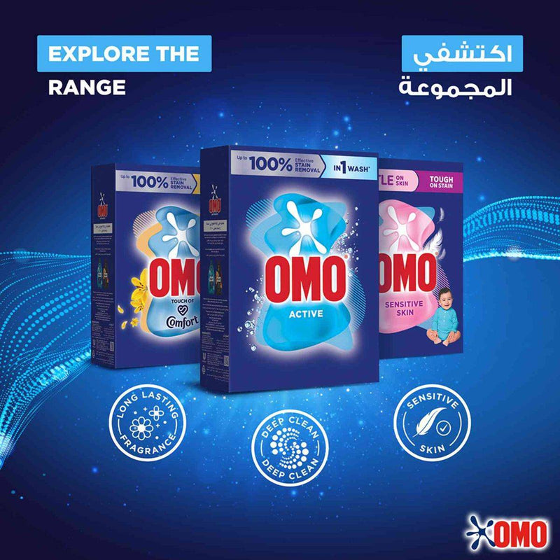 OMO Active Laundry Detergent Powder Semi Automatic 100g