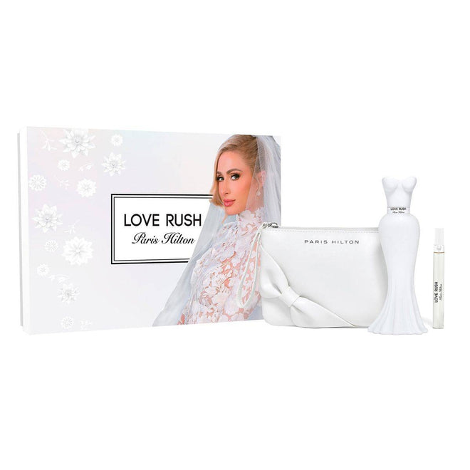 Paris Hilton Love Rush (W) Set EDP 100ml + EDP 10ml + Pouch Us