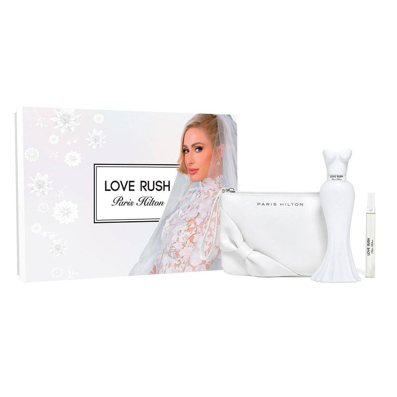 Paris Hilton Love Rush (W) Set EDP 100ml + EDP 10ml + Pouch Us