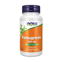 Now Fenugreek 500mg 100 VegeCapsules