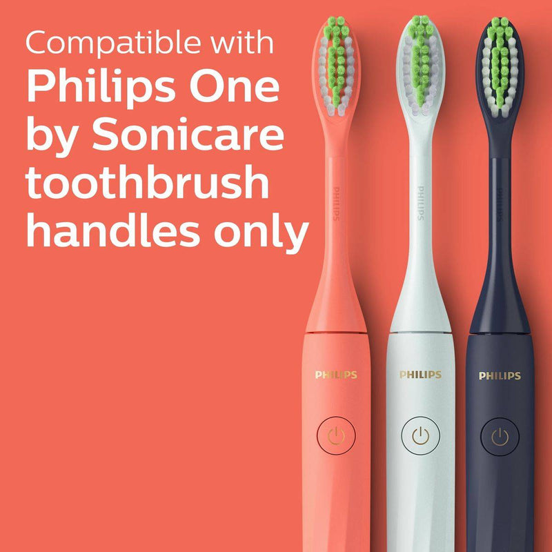 Philips Sonicare One Toothbrush Heads Miami Coral BH1022/01 2 Pack
