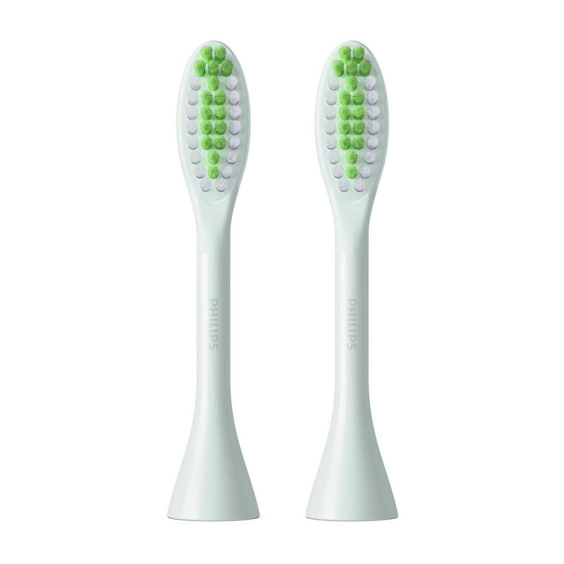 Philips Sonicare One Toothbrush Heads Mint Light Blue BH1022/03 2 Pack