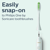 Philips Sonicare One Toothbrush Heads Mint Light Blue BH1022/03 2 Pack