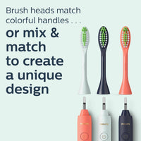 Philips Sonicare One Toothbrush Heads Mint Light Blue BH1022/03 2 Pack