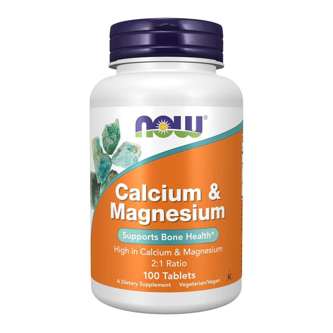 Now Calcium & Magnesium Stress Formula 100 Tablets