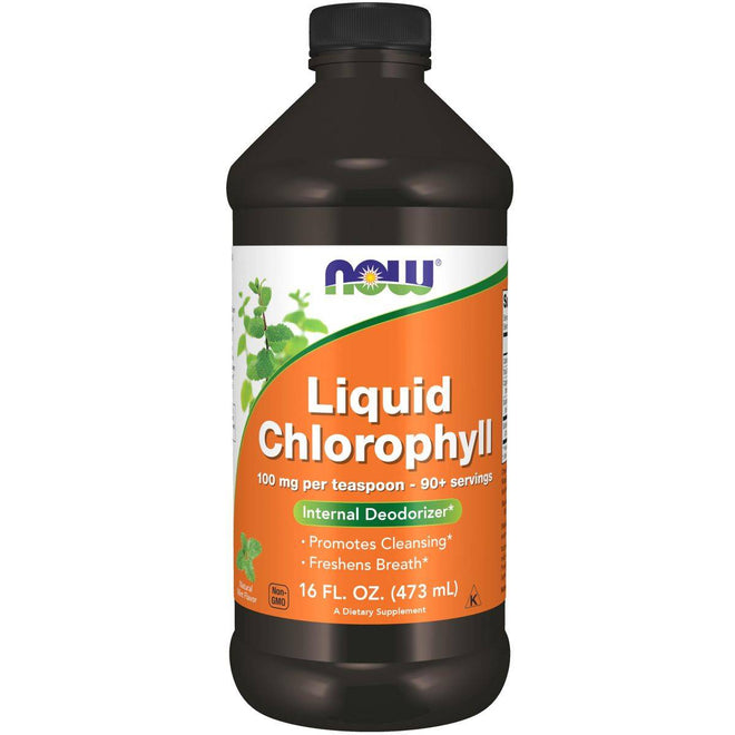Now Chlorophyll & Mint Liquid 473ml