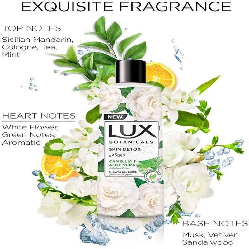 Lux Body Wash Camelia & Aloe Vera 500ml