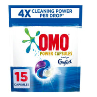 OMO Power Capsules 3-in-1 With Touch of Comfort 15 Pods