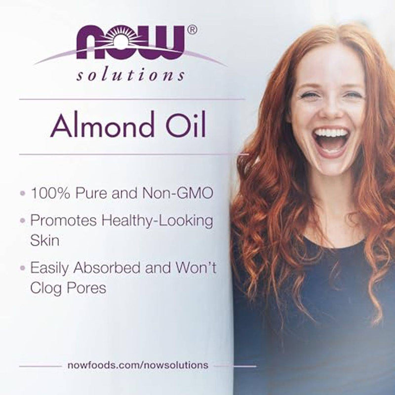 Now Essential Oil 100% Pure Sweet Almond 473ml