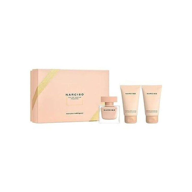 Narciso Rodriguez Narciso Poudree (W) Set EDP 50ml + Scented Body Lotion 50ml + Scented Showergel 50ml