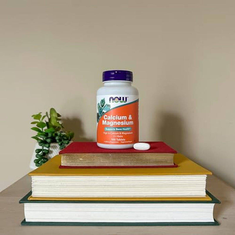 Now Calcium & Magnesium Stress Formula 100 Tablets