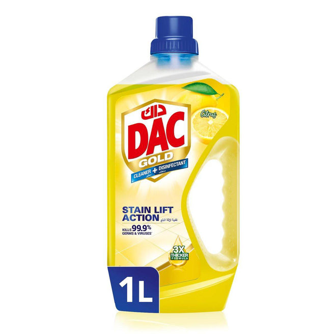 Dac Disinfectant Gold Citrus Burst 1L
