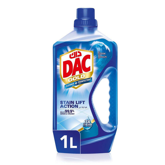 Dac Disinfectant Gold Ocean Breeze 1L