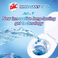 Dac Toilet Rim Block Brilliant Gel Ocean 142g