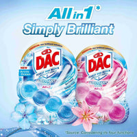 Dac Toilet Rim Block Brilliant Gel Ocean 142g