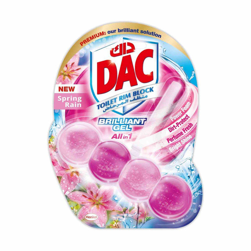 Dac Toilet Rim Block Brilliant Gel Spring 142g