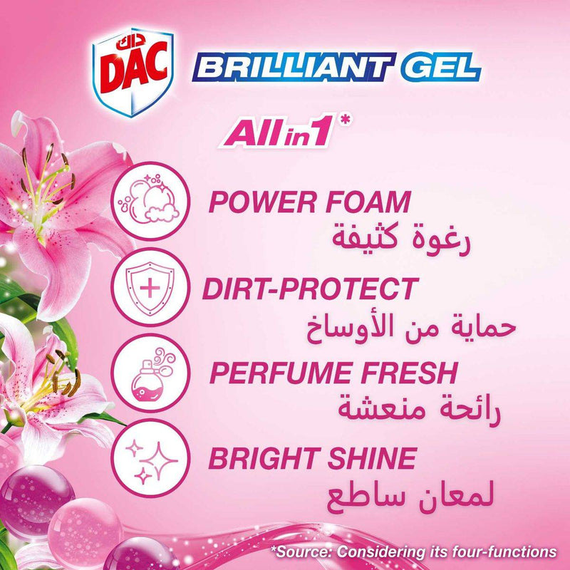 Dac Toilet Rim Block Brilliant Gel Spring 142g