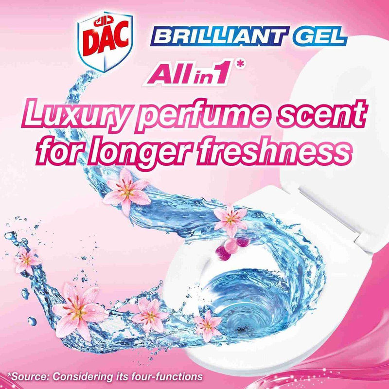 Dac Toilet Rim Block Brilliant Gel Spring 142g