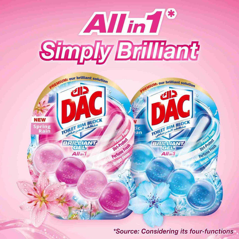 Dac Toilet Rim Block Brilliant Gel Spring 142g