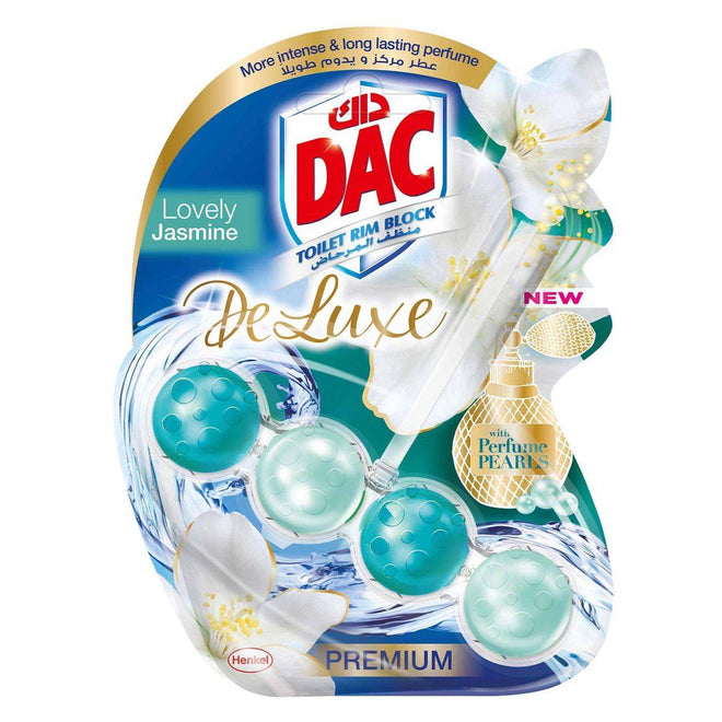 Dac Toilet Rim Block Deluxe Jasmine 50g